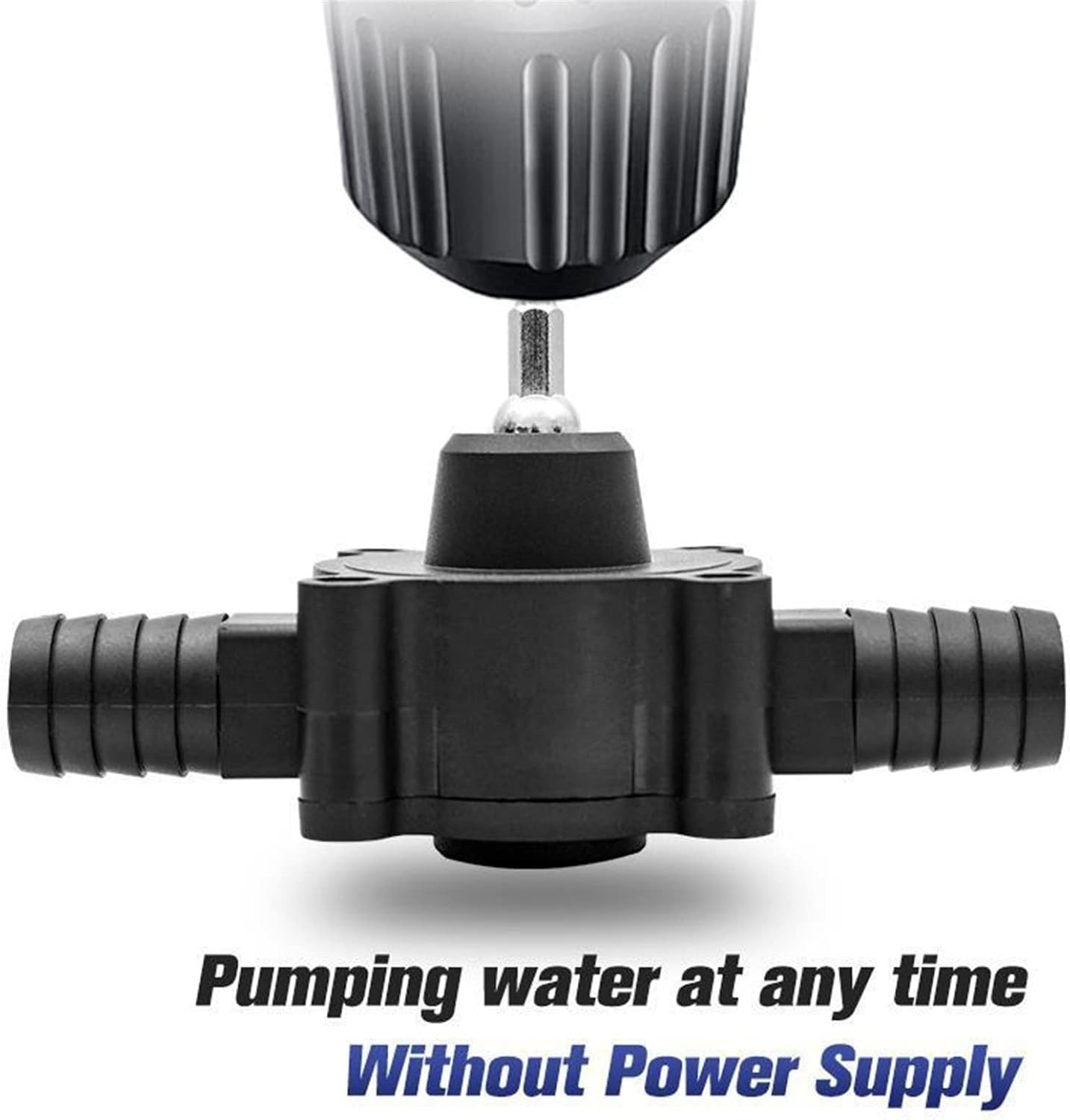 Mini Submersible Portable Electric Water Pump Portable Hand Drill Pump Mini Self-Priming Liquid Transfer Oil Fluid High Pressure Water Home Garden Outdoor Tools