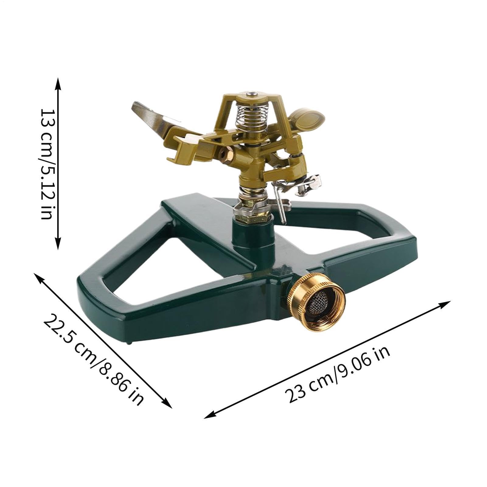 Arroseur À Eau par Aspersion Rotation Automatique Et Rotative À 360 Degrés
