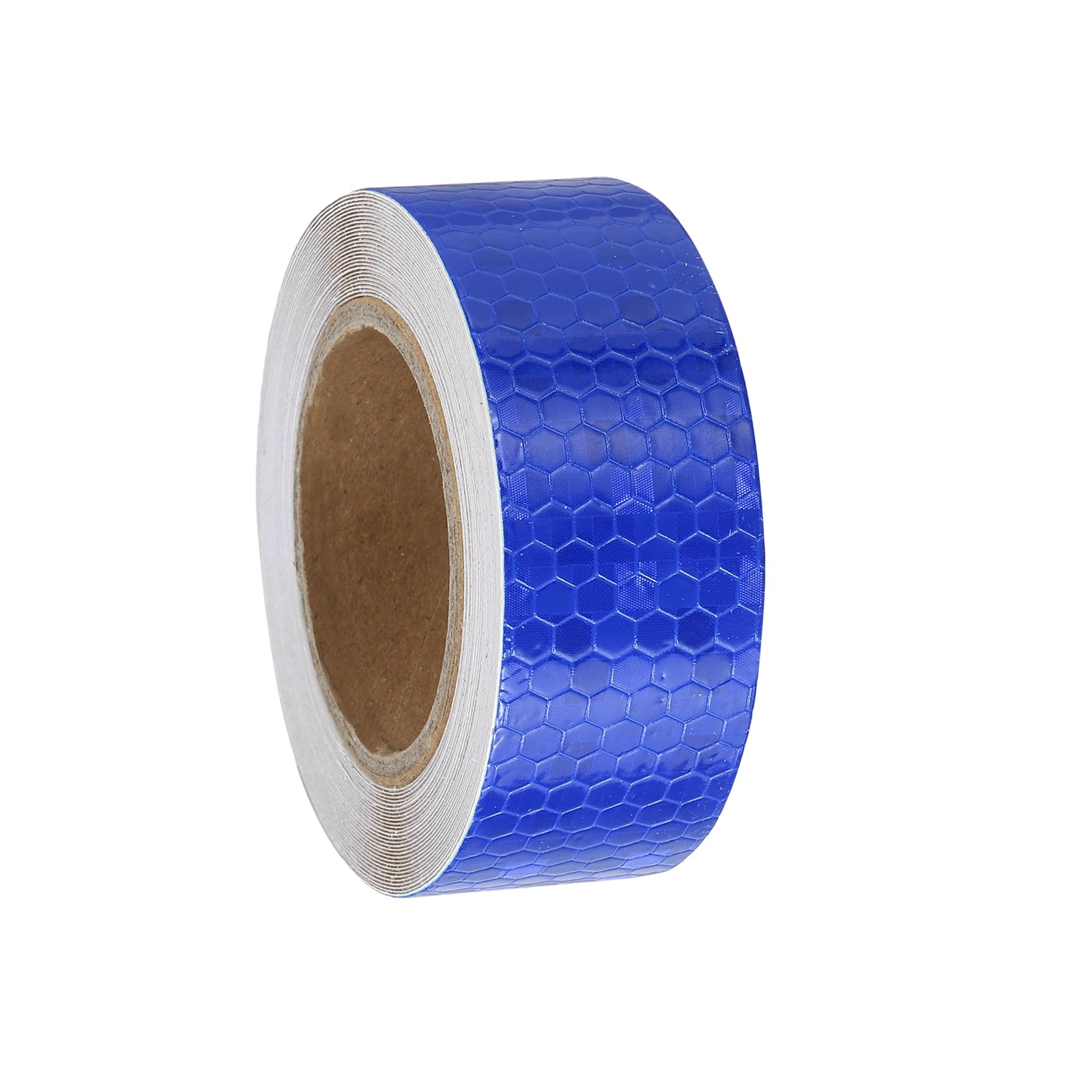 MECCANIXITY Reflective Tape, 1 Inch x 16 ft Self-Adhesive Trailer Reflector Tape Waterproof Warning Safety Sticker High Visibility Night Reflectors,