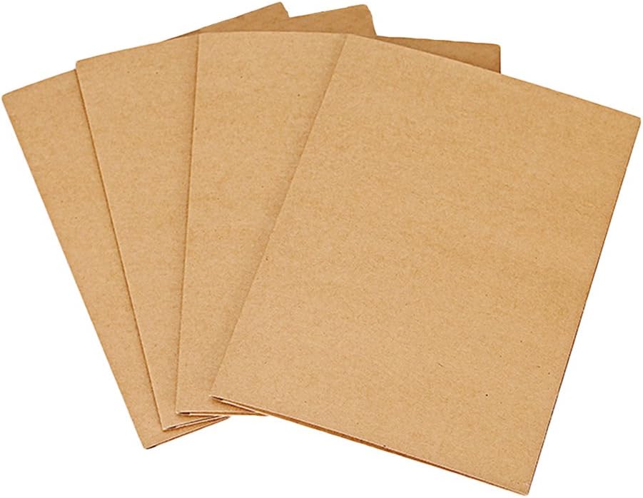 TOYMYTOY 12Pcs A4 Kraft Paper File Folder, 2-Pockets Document Folder ...