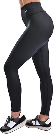 Women's Compression Leggings High Waisted Performance Shaping Gym Yoga Workout Pants