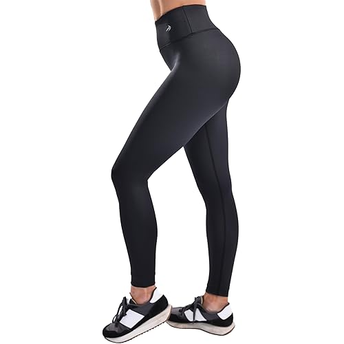 CompressionZ Women's Compression Leggings High Waisted Performance Shaping Gym, Pilates, Travel, Yoga, Workout Pants