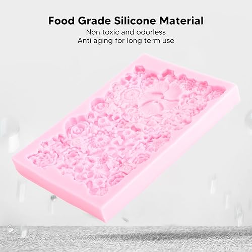 Miniatura 3 de Molde de silicona para fondant, antiadherente, para hacer chocolates, manualidades, bandeja para hornear pasteles para decoración casera de