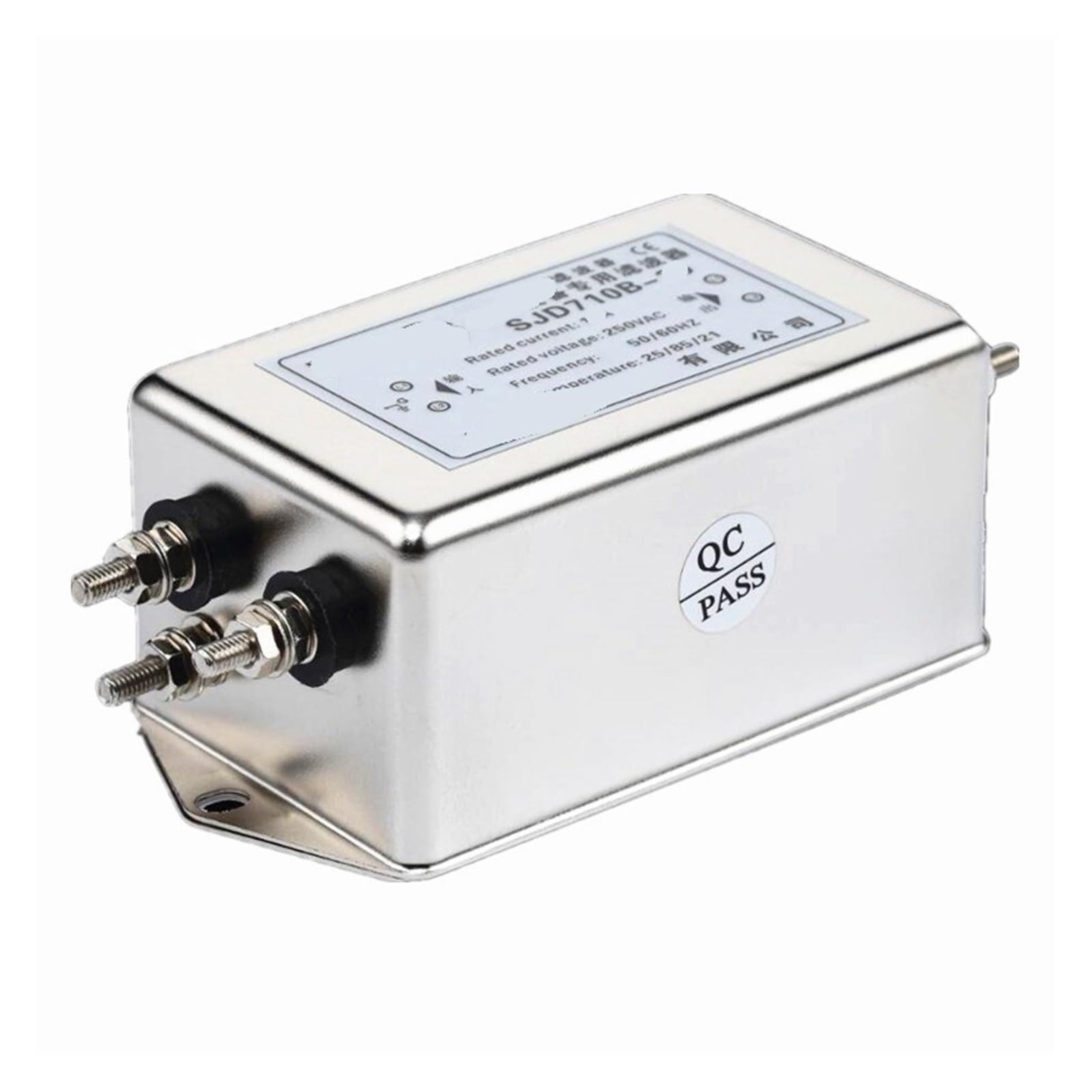 Filtro de potencia SJD710B de tres secciones para solucionar ruidos de red en 220V