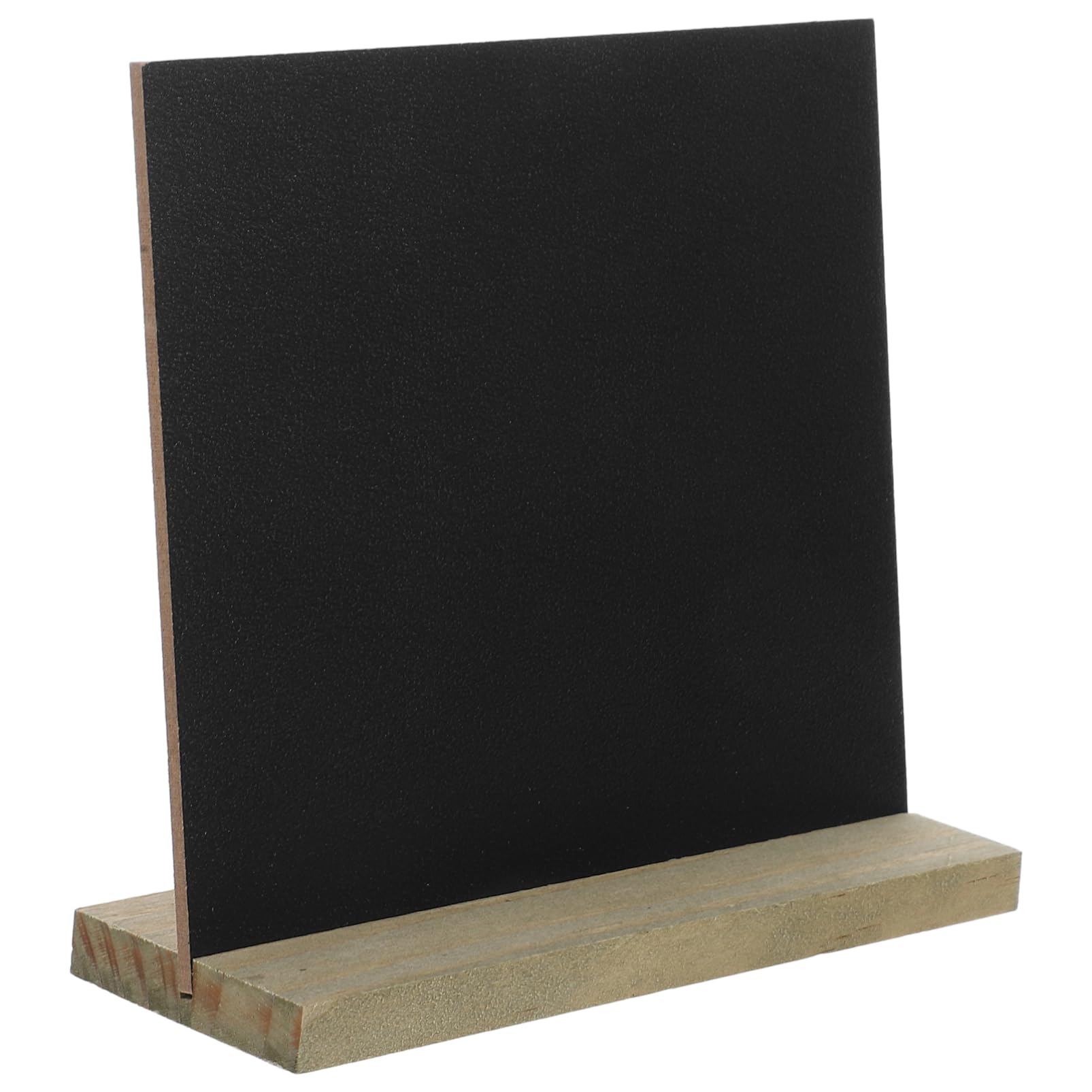 Luxshiny 10pezzi Lavagna in Legno Mini con Supporto per Uso da Tavolo Piccola Lavagna Decorativa per Messaggi per Bar Buffet Etichette Alimentari
