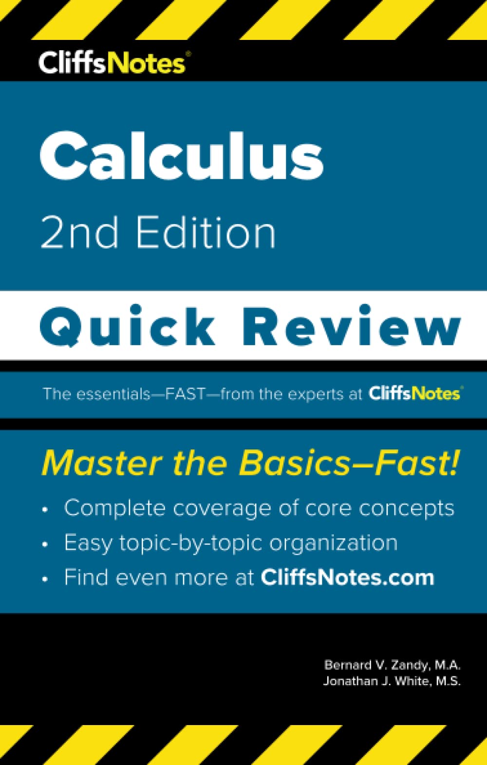 CliffsNotes Calculus: Quick Review