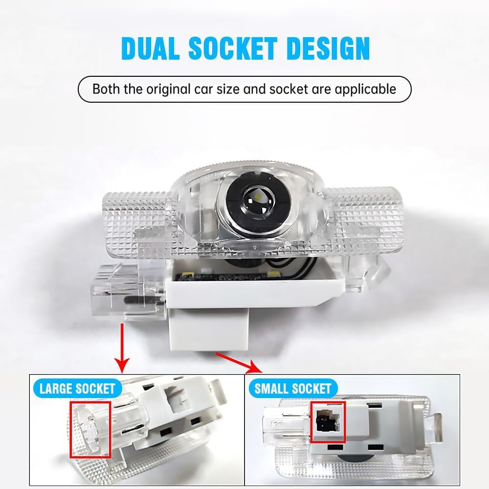 Amazon.com: Car Led Logo Projector Puddle Light Compatible with