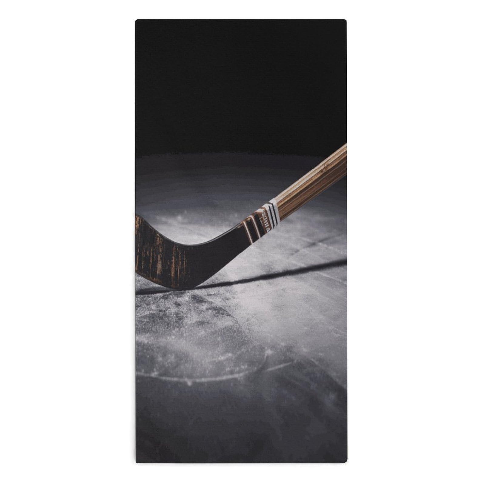 Btcowzrv Style Hockey Stick Bath Towel Beach Towels Shower Towel