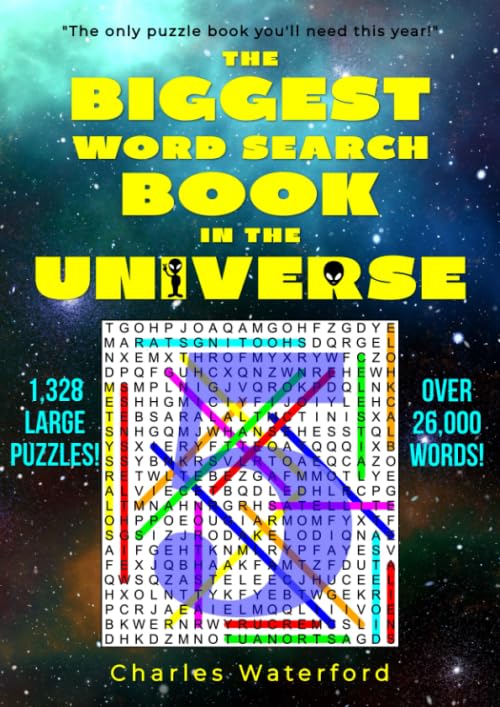 The Biggest Word Search Book in the Universe: 1,328 Puzzles (Volume 5)