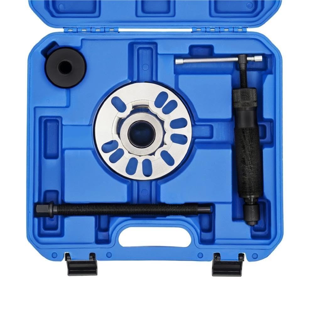 Extractor de Cojinetes Herramienta Universal extracción Cubo Rueda hidráulica 10T, Extractor 10 toneladas, Acero al Carbono 45# Kit de Extractor de Engranajes(Blue)