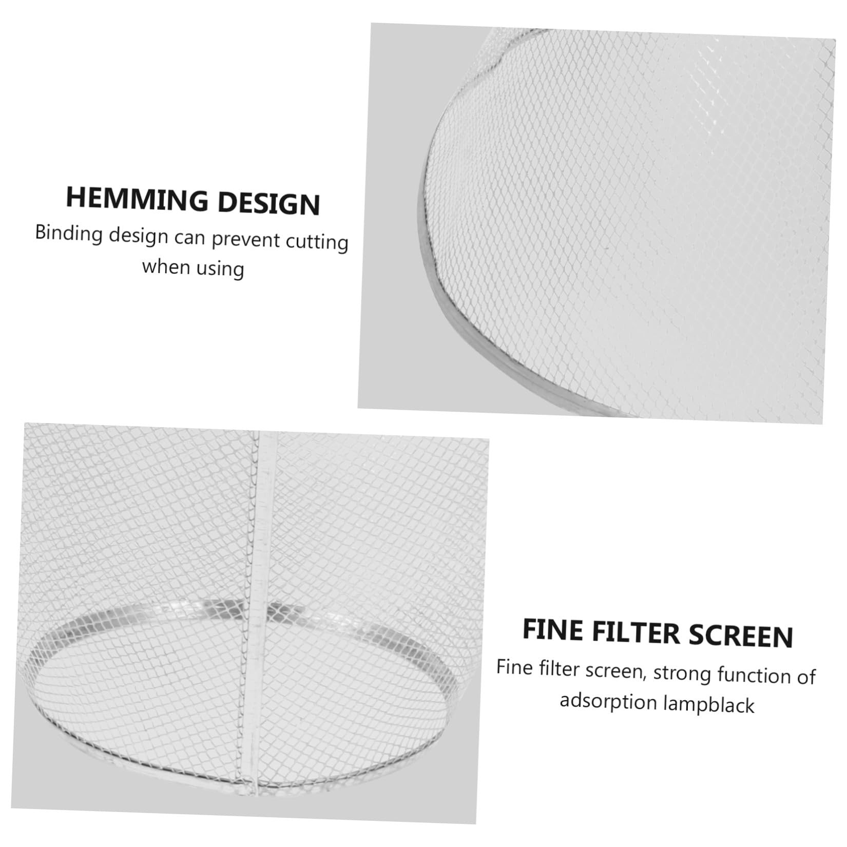 Angoily 3 Juegos Pantalla De Filtro Filtros De Ventilación Para El Hogar Cambio De Filtro De Grasa Accesorios Cocinita Rejilla Extractor Filtro De Campana Extractora 3 Piezas * 3