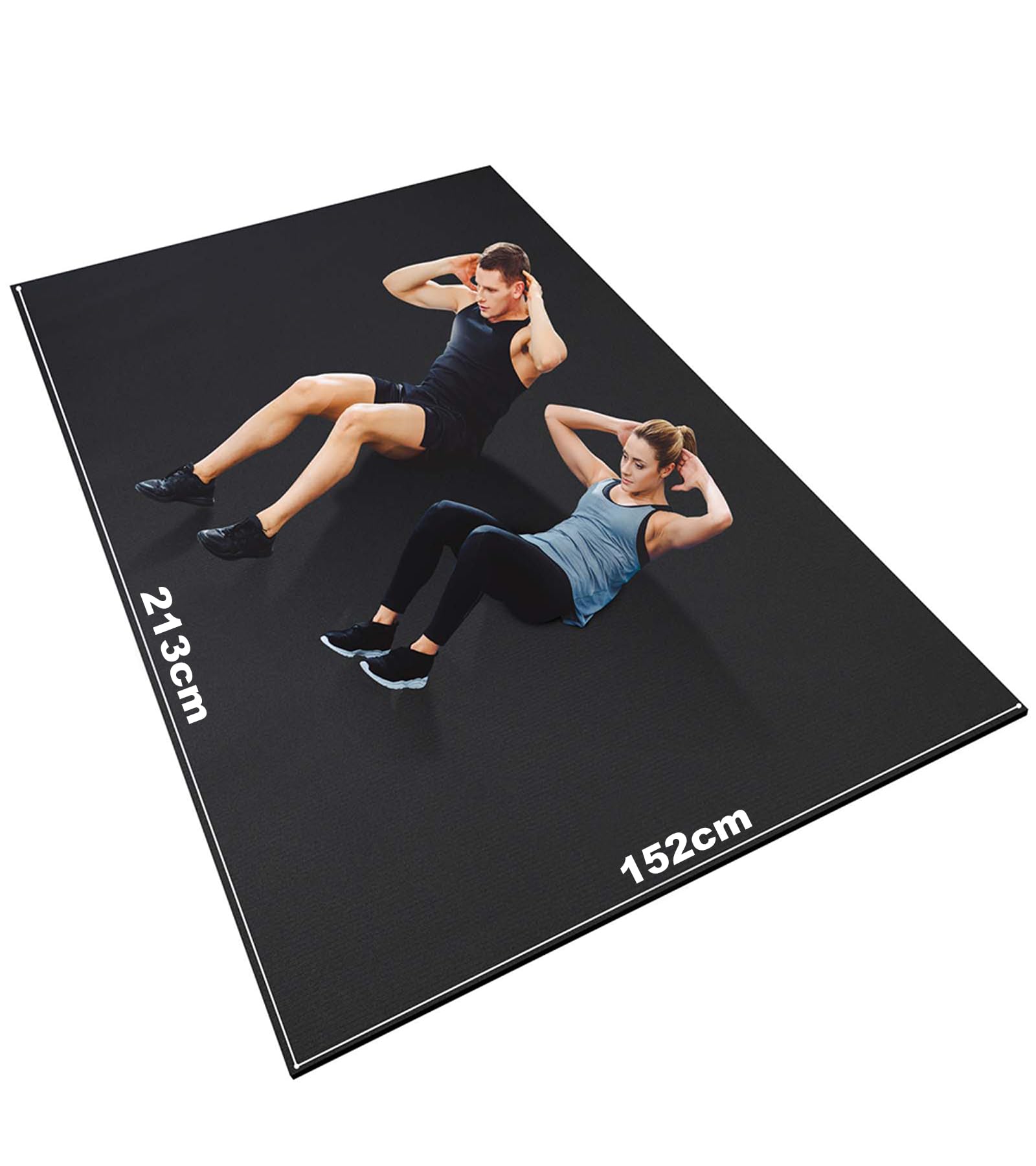 innhom Tappetino di protezione per il pavimento, per il fitness, antiscivolo, ad alta resistenza, per tapis roulant