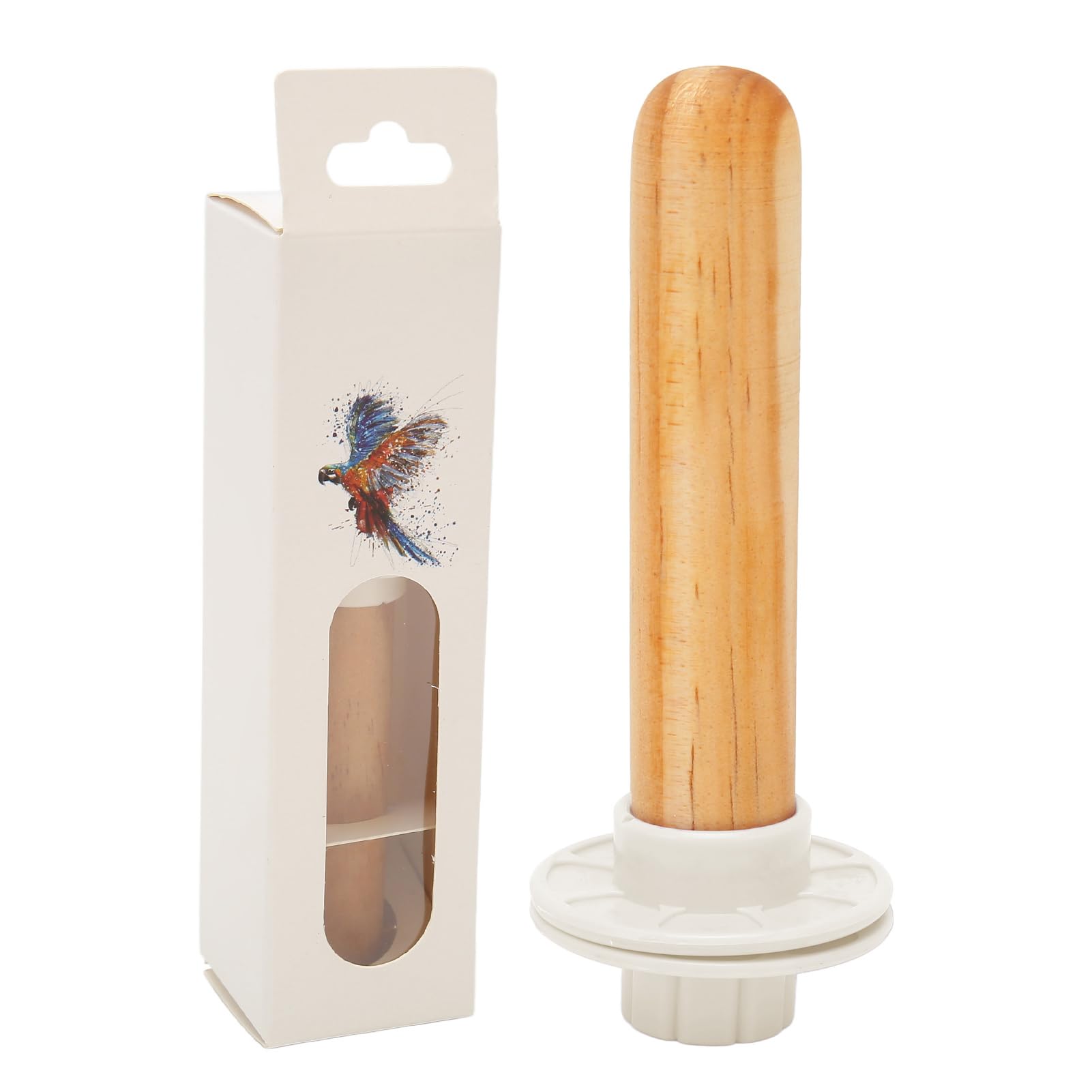 小型鳥用木製スタンド おやつボール付き*6 小型鳥用木製スタンド