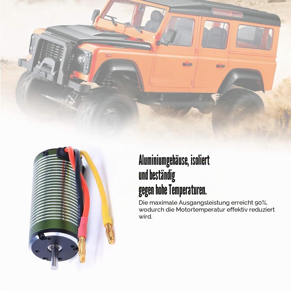 Brushless Motor, Hochleistungs, Hitzebeständiger, 1650KV, 1/8 RC Boot, for Rennen, Off-Road, Drohnen
