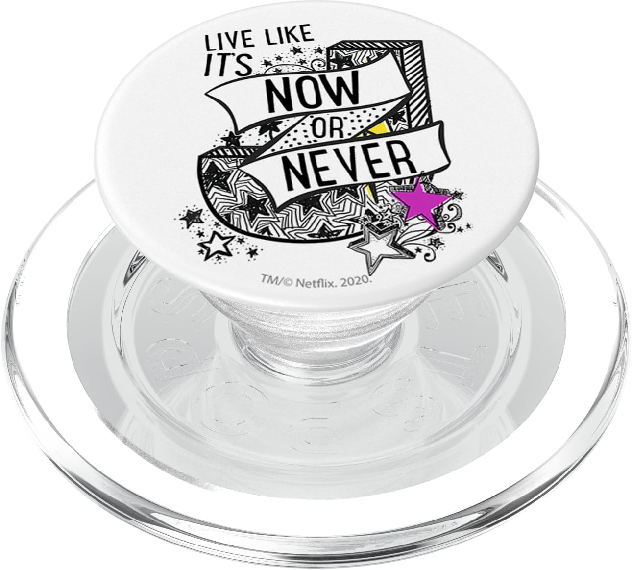 Julie And The Phantoms Live Like It's Now Or Never PopSockets MagSafe PopGrip for iPhone