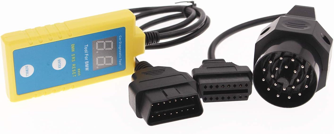 LEIMO Airbag Scan/Reset Tool B800 for BMW Fit E36 E46 E34 E38 E39 Z3 Z4 X5