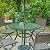 Fab Glass and Mirror Round Patio Glass Table Top, 42 Inch, Clear