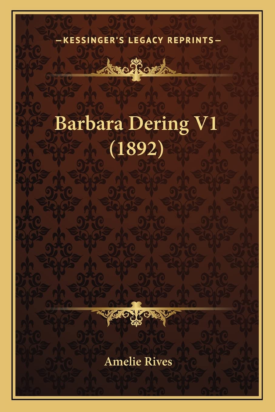 Barbara Dering V1 (1892)