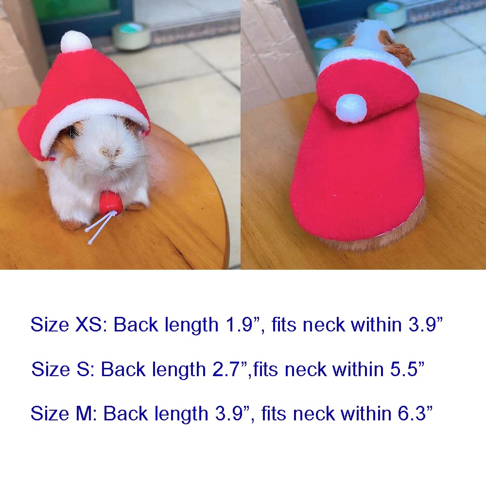 Amazon.com : Anelekor Guinea Pig Costume Christmas Hamster Outfit 