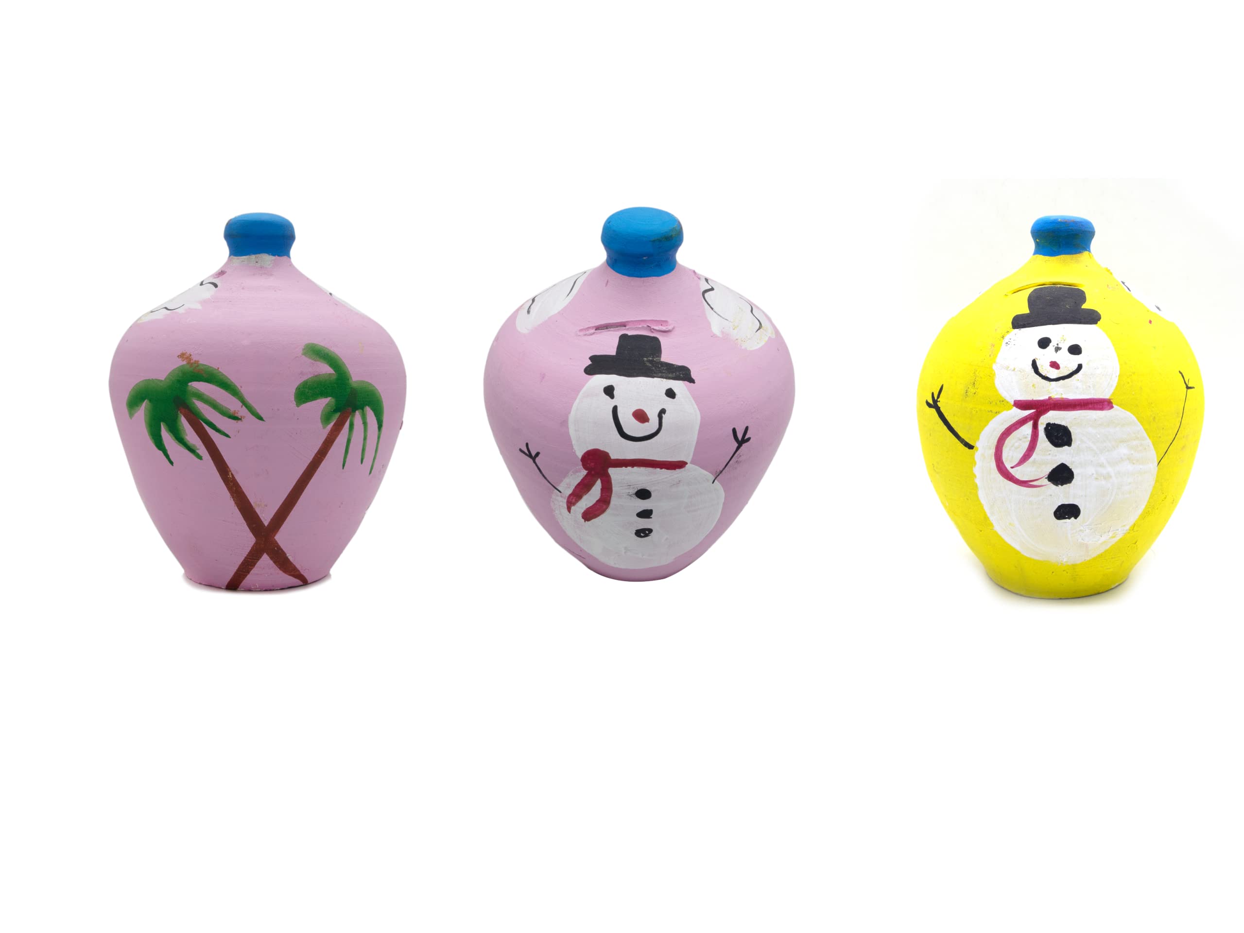 BS Natural Clay Art Clay Coin Bank/Mitti Ka Gullak for Kids/Adults -Beautiful Rural Artists Work(Pack of 3) (B09LLYTB3V) Amazon Price History, Amazon Price Tracker