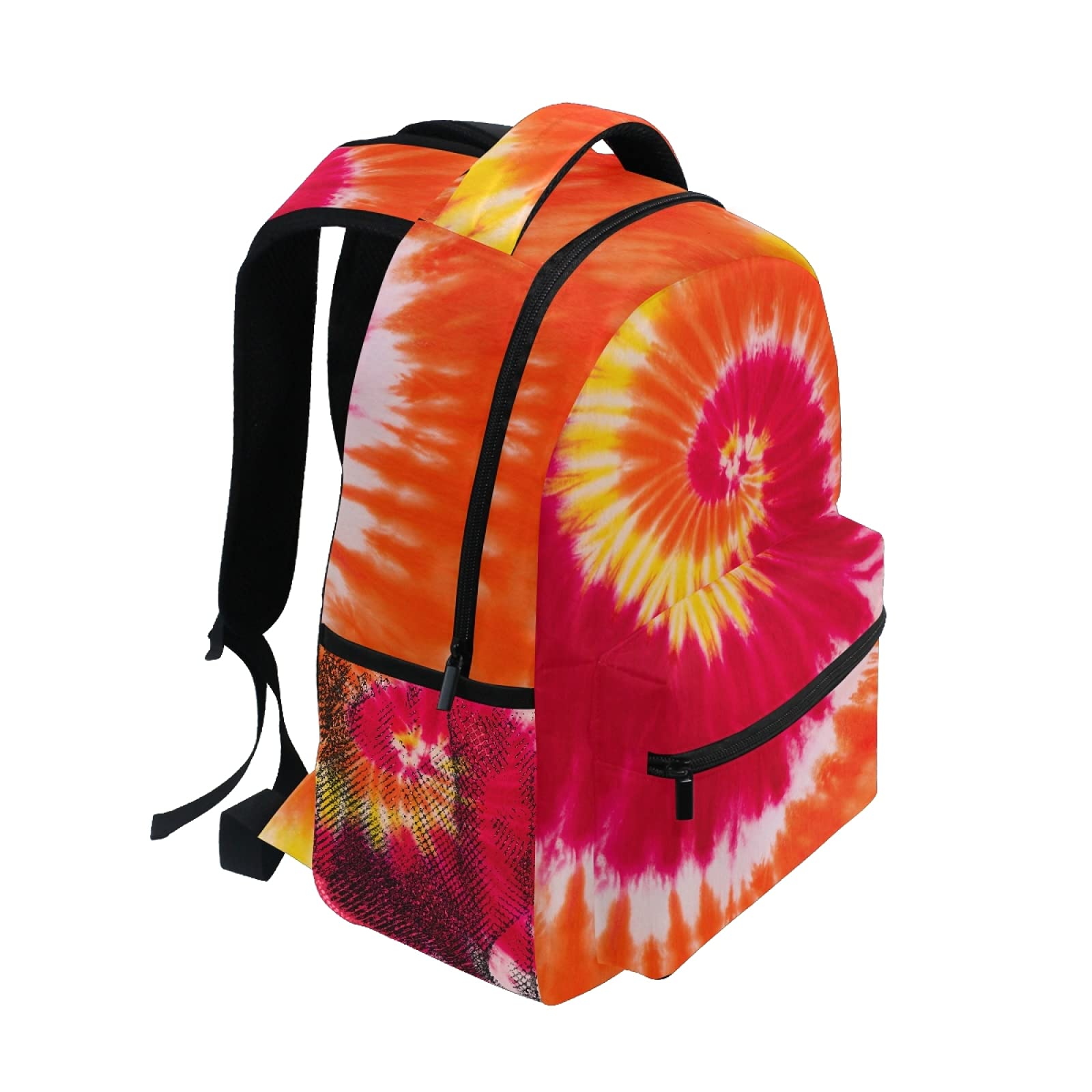 AUUXVA Tie Dye Backpack – Large Waterproof School Bookbag With Laptop Sleeve For Teens, Boys & Girls - View #3