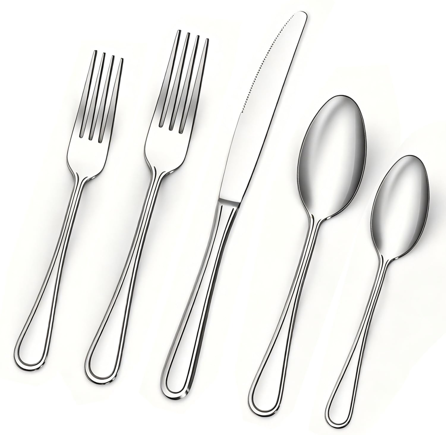 20 Piece Silverware Set