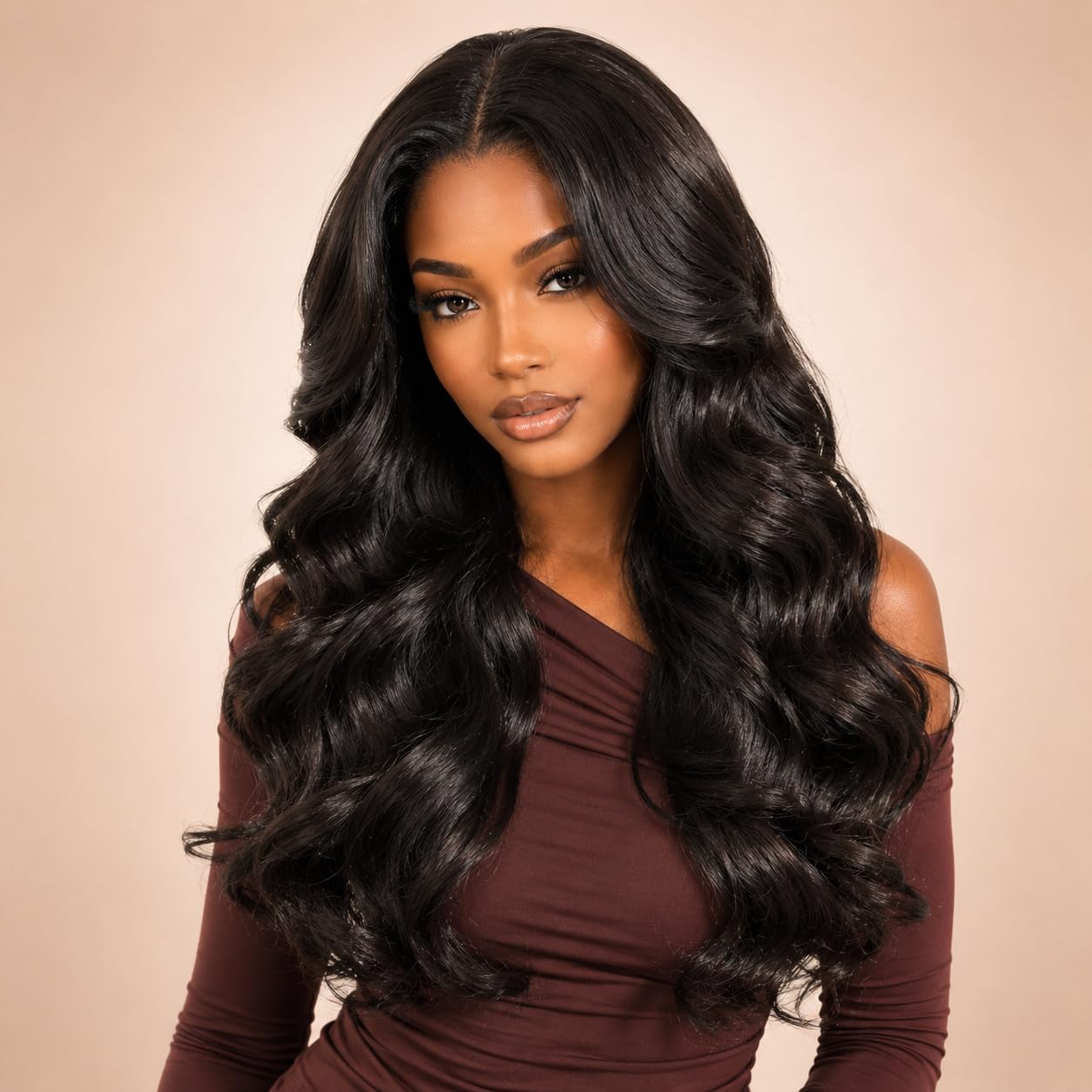 Photo 1 of Vectronn V Part Synthetic Wig, 26 Inch Body Wave
