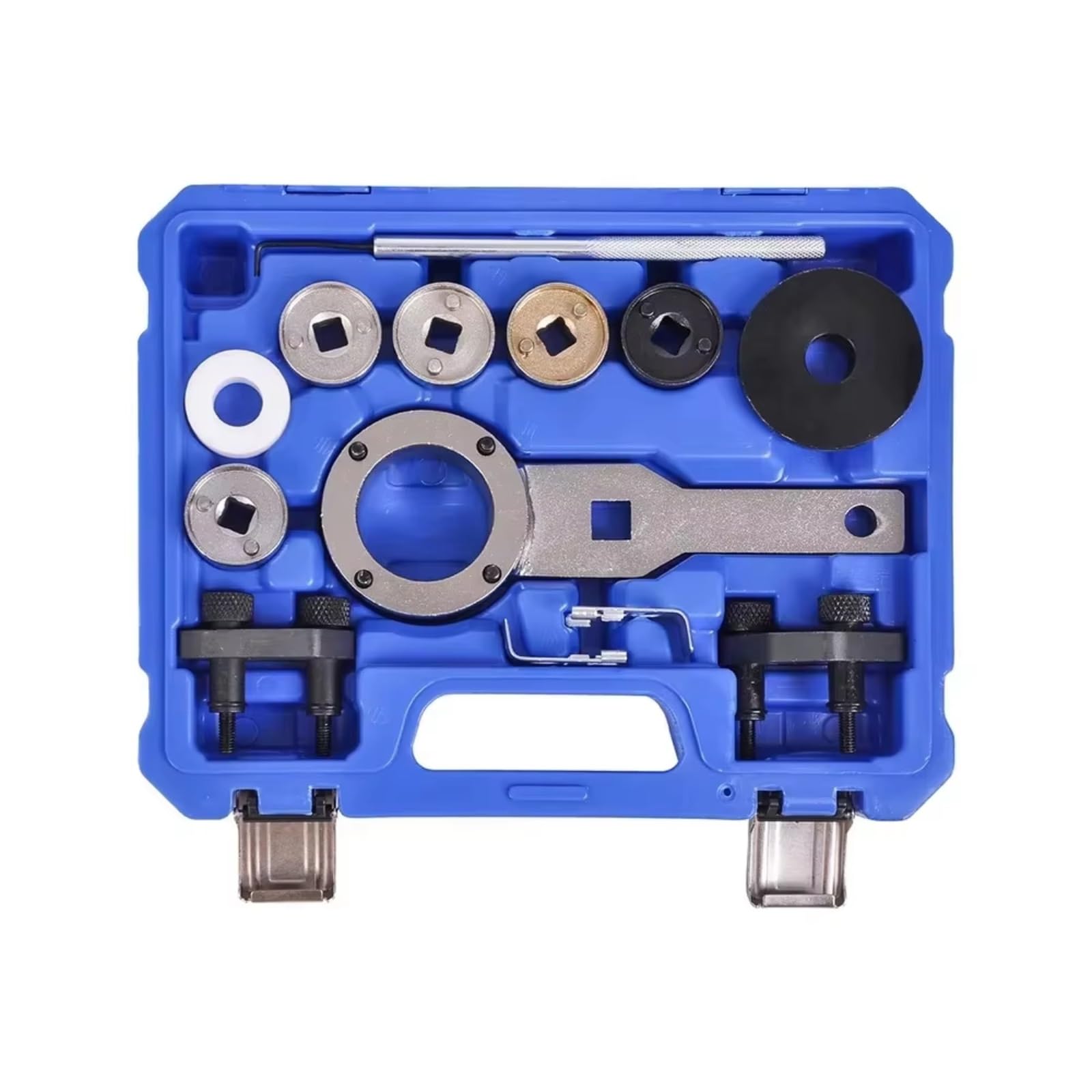 herramientas árbol levas Kit Compatible Con Vw Para CC 2.0T 2009-2018 Motor Automóvil Tensor Cadena Herramienta Bloqueo Polea Árbol Levas Ajuste Interior Automático OEM: T40266 T10352