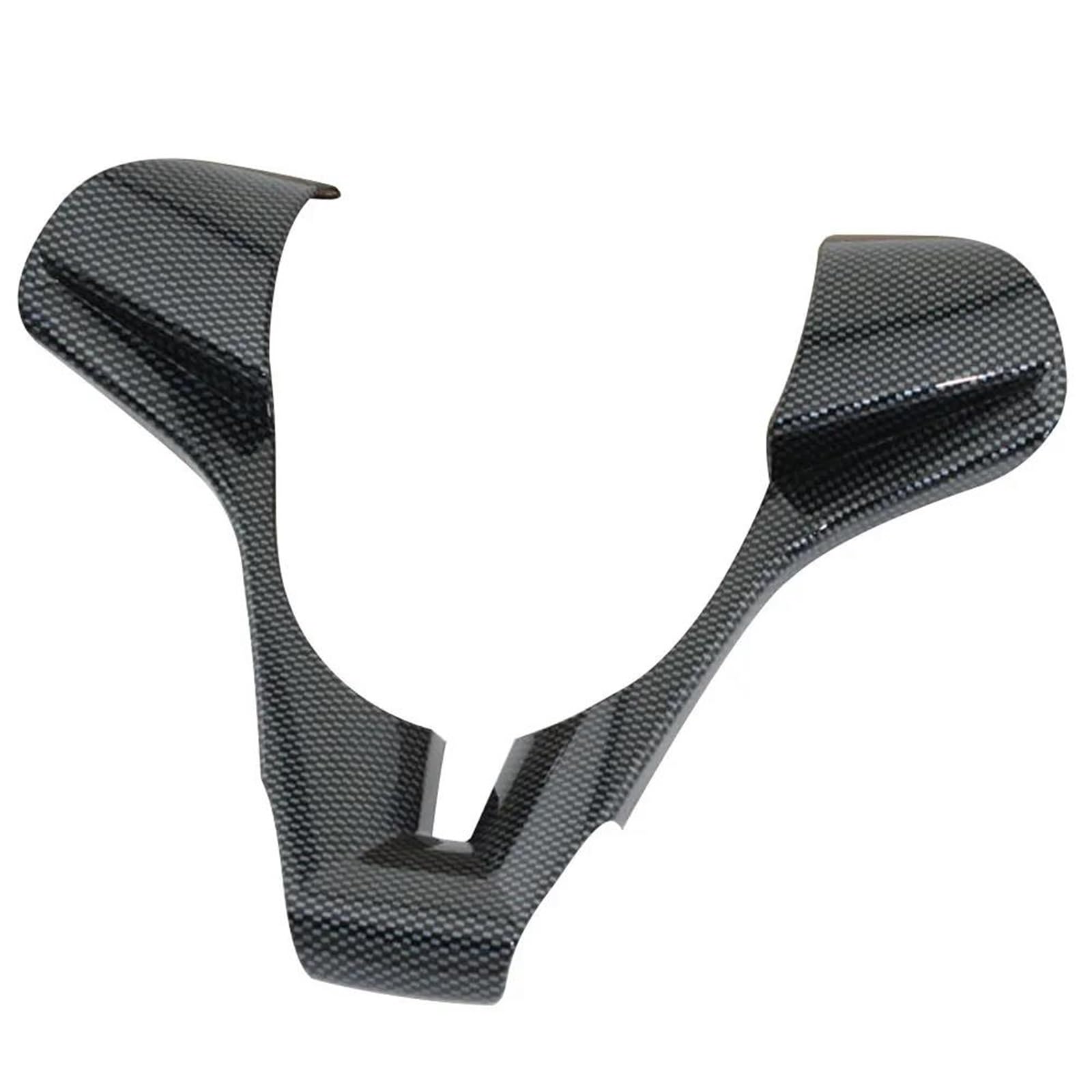 Car Decoration Interior ABS Car Steering Wheel Cover Trim Sticker For Chevy For Cruze Sedan For Hatchback 2009-2014 Interior Accessories(Carbon fiber Black)