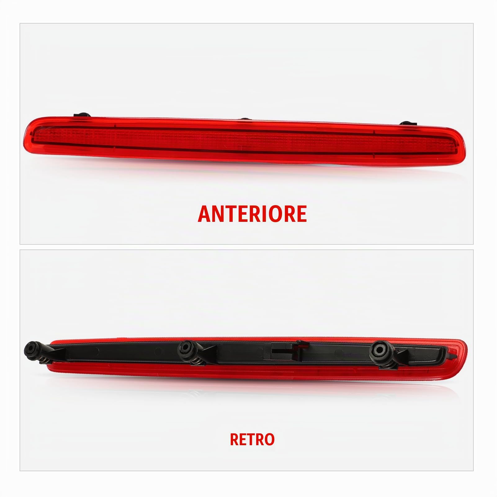 Luce Stop Freno Posteriore Adatto Per T5 7E0945097C | 7E0945097A，Per Multivan Transporter Fanale Posteriore Del Freno