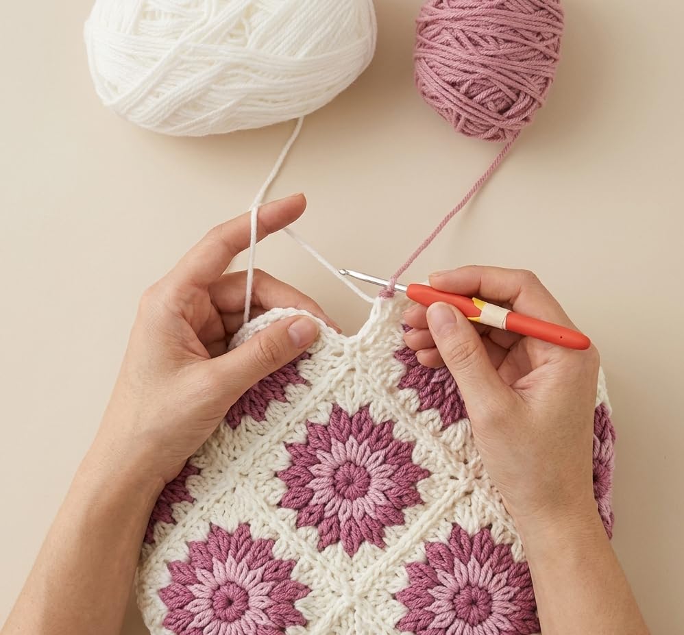 Image of Itsy Bitsy DIY Make Your Own Crochet Tote Bag Kit | Beginner Friendly Crochet Craft Set | Create Reusable Handmade Shopping Bag | Complete DIY Hobby Gift Box