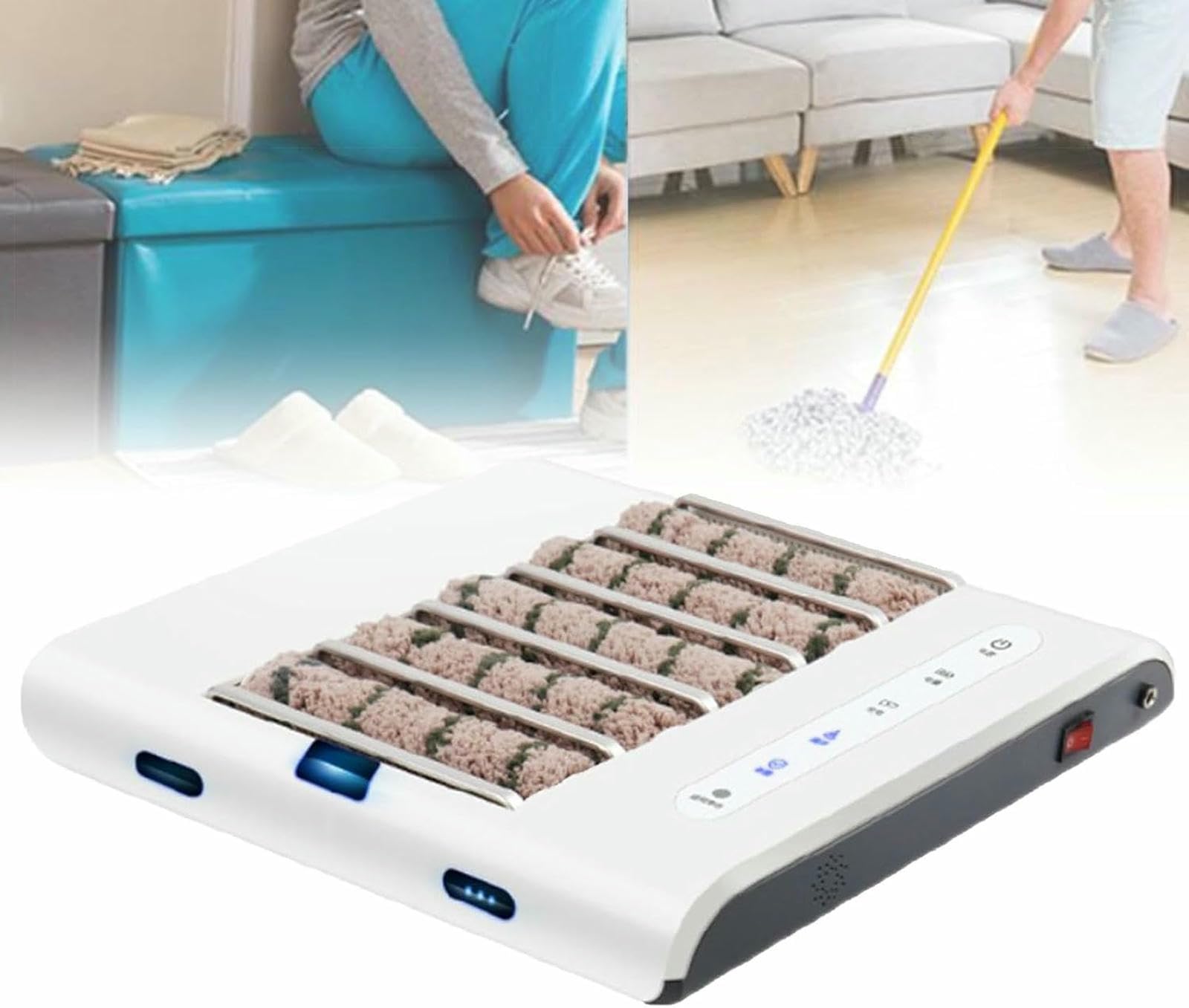 Pulidor de zapatos eléctricos para la oficina y el recibidor del hogar con sensor automático