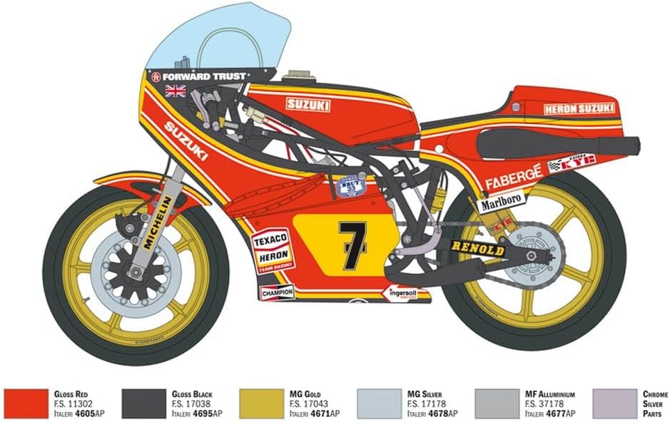 Italeri Suzuki RG 500 XR27