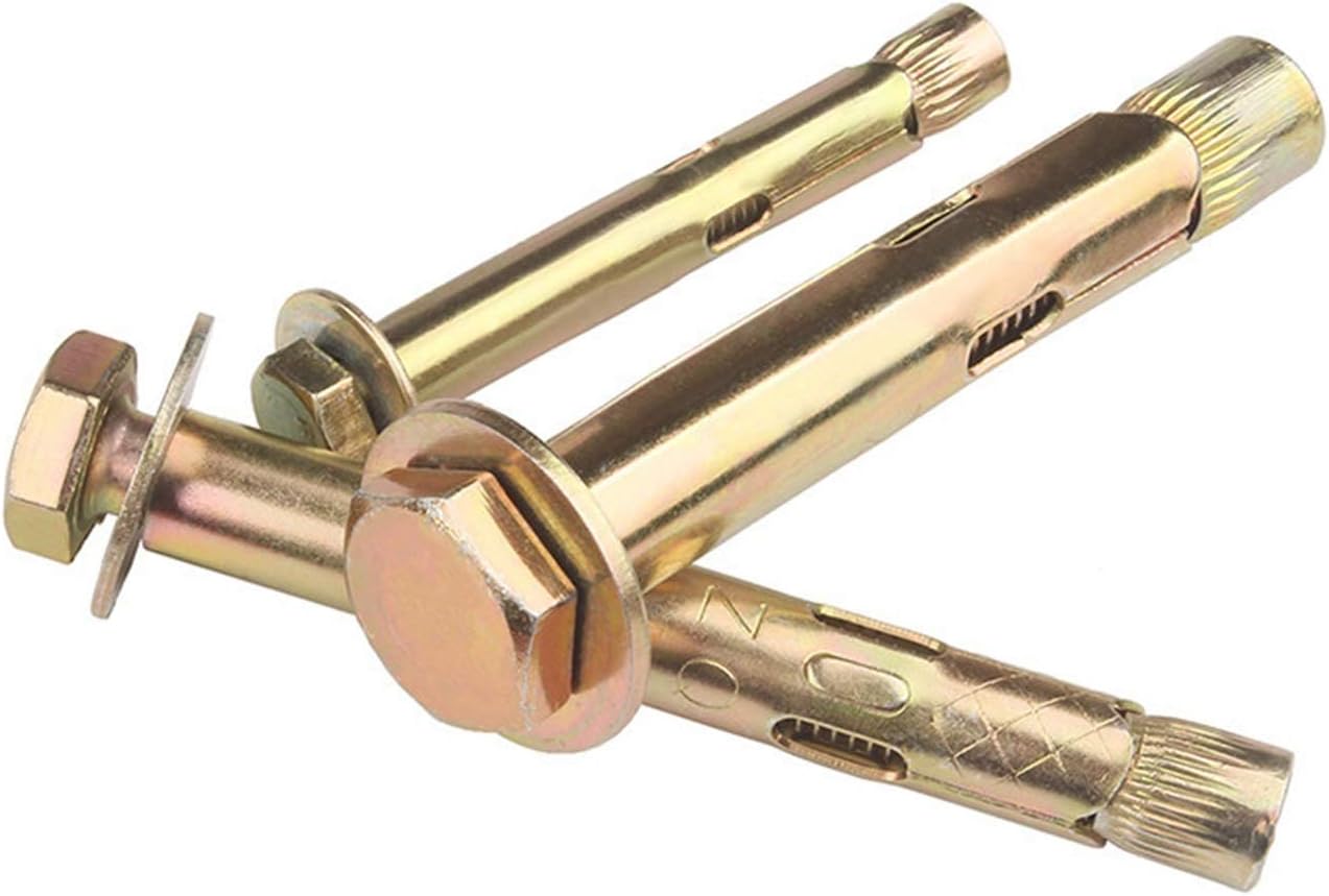 wall anchors and screws 5pcs Heavy Duty Screw M6 Carbon Steel Concrete