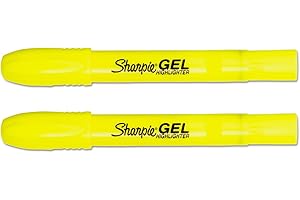 Sharpie Gel Highlighters - Vibrant Yellow for Optimal Text Marking