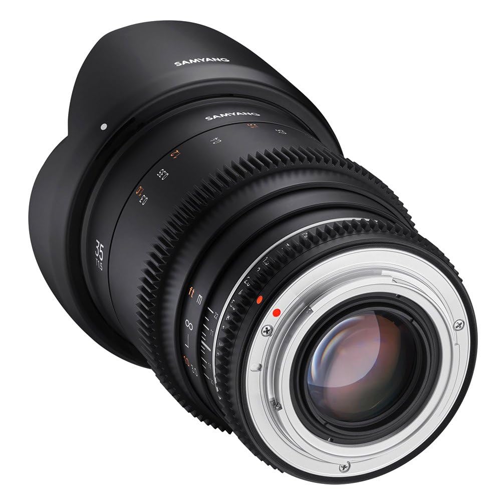 Samyang 35mm T1.5 VDSLR MK2 Cine Lens Canon RF : Amazon.in