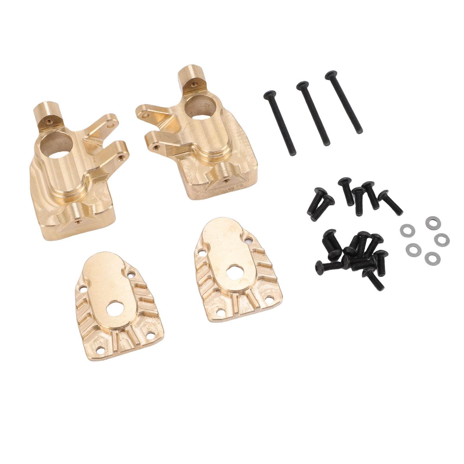 Kierownice Samochodu RC Mosiężny Trwały Zamiennik dla Samochodu Axial Gilamon w Skali 1/8 1 para