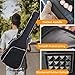 GIGKOUKI 39 inch Electric Guitar Bag Gig Bag 8mm Padding Backpack Padded Soft Guitar Case Black with Back Hanger Loop and Neck Strap
