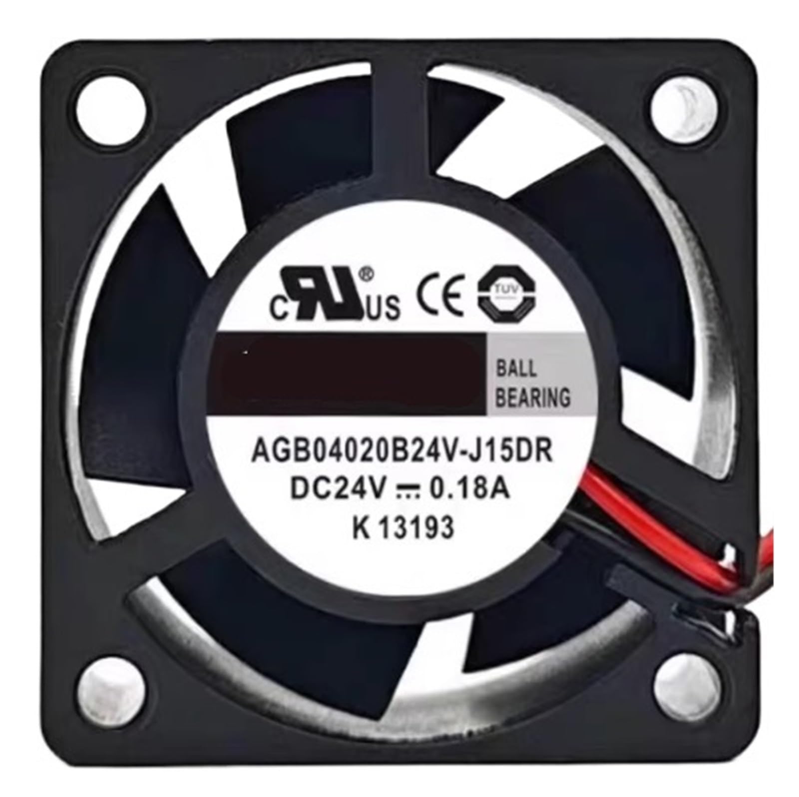ZBWZXBDJ AGB04020B24V-J15DR 0.18A 4020 24V 4CM Inverter Cooling Fan