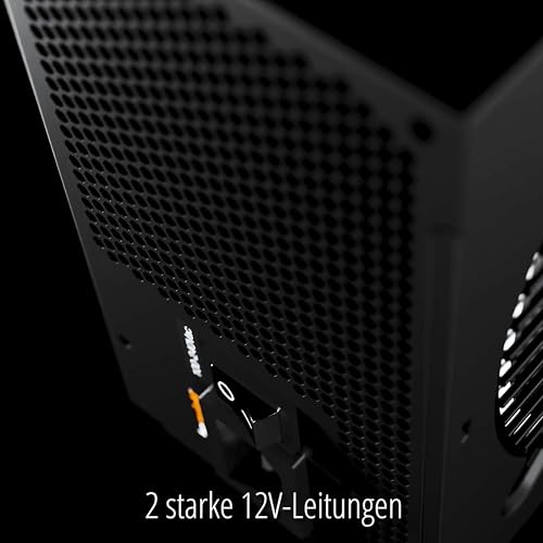 be quiet! Pure Power 12 M 750 W Bloc d’Alimentation, Certification 80 Plus® Gold, Alimentation ATX 3.0 entièrement Compatible avec Les Cartes Graphiques PCIe 5.0, 2 Solides Rails 12 V - 6