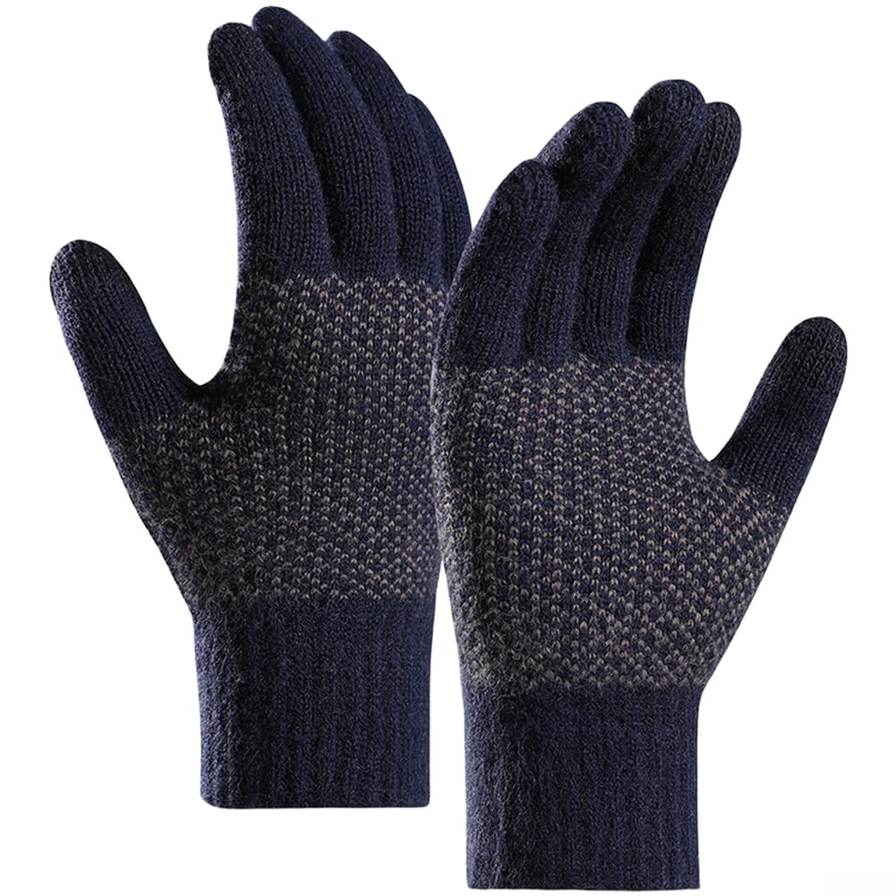 Guantes Táctiles para Esquí al Viento Negros Guantes Táctiles