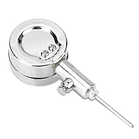 Vista 7 de Medidor de presión portátil de bola de metal, medidor de presión de aire, ligero y resistente, a prueba de óxido, para baloncesto y voleibol