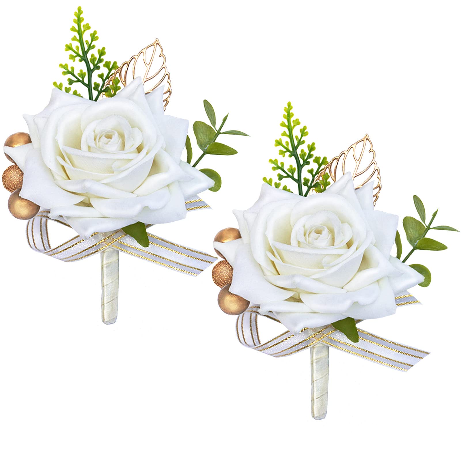 ホワイトブーケとコサージュセット 楽天市場】ブーケ コサージュ