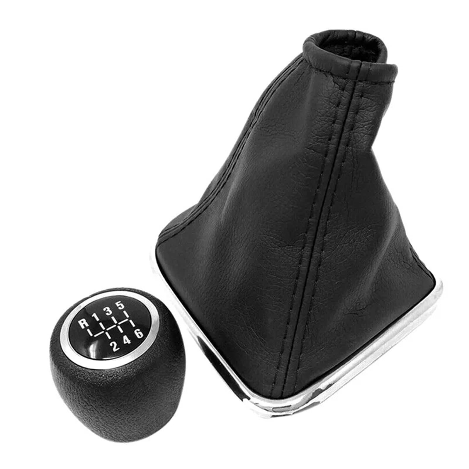 XEXJHQQ Gear Stick Knob for Chevrolet for Cruze 2008-2015 Car 6 Speed Manual Transmission Gear Shift Knob Head Ball Lever Shifter Gaiter Boot