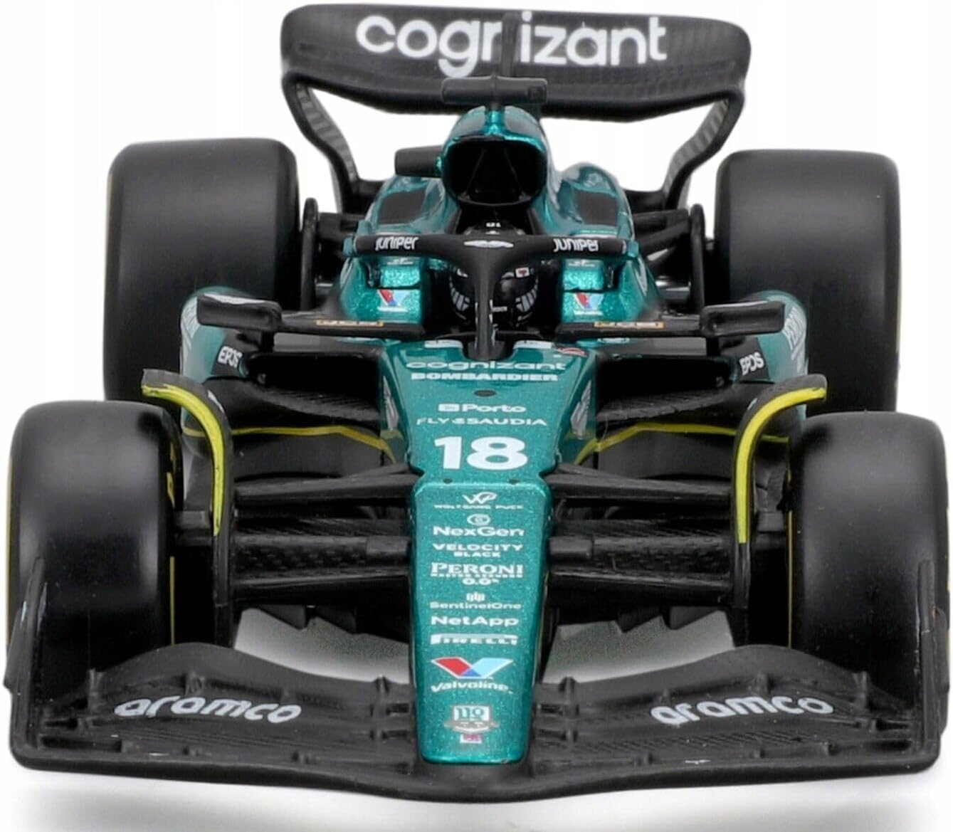 Bburago - 1/43 Scale Model Compatible with Aston Martin AMR23 F1