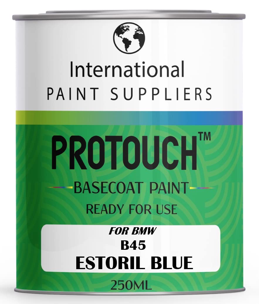 PROTOUCH FOR BMW B45 ESTORIL BLUE BASECOAT RFU READY FOR USE THINNED CAR PAINT 250ML TIN