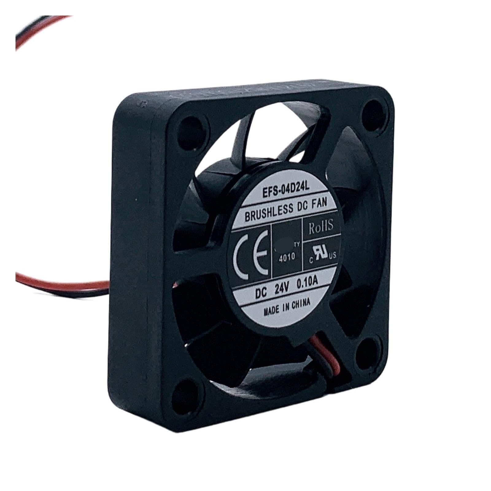 TSCFHGQI 2pcs 4010 DC 24V 0.1A Cooling Fan 40mmX40mmX10mm 4cm