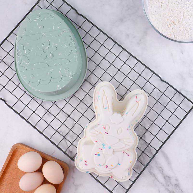 Moule en silicone pour œufs de Pâques multi-usage chocolat dessert - 7