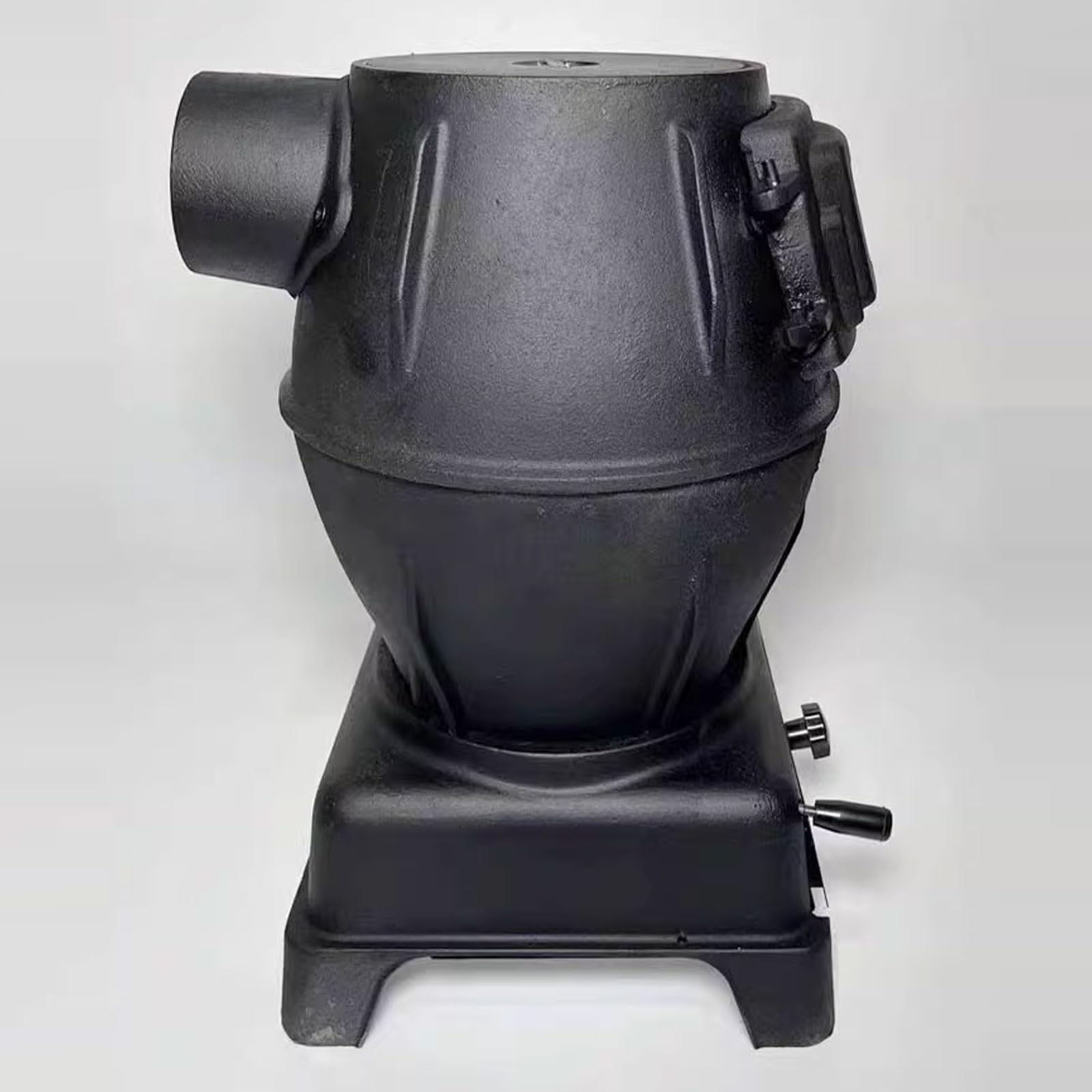 Stufa A Pellet Stufa Da Campeggio for Interno Tendas Struttura In Ghisa Include Gancio, Paletta E Contenitore Raccogli Cenere Con Finestra Di Osservazione(25 * 25 * 40cm)