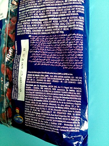 Arcor 7 Belo Sabor Framboesa Caramelos 500 gr miniatura 7